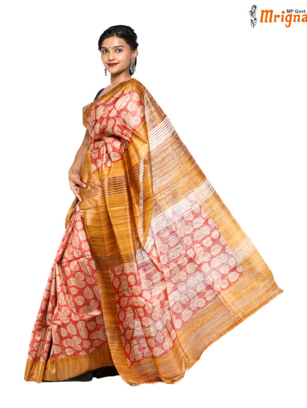 Buy Mrignayani an M.P. State Emporium Handloom Weaver Silk and Cotton Saree  (Multi-Coloured, T50) at Amazon.in